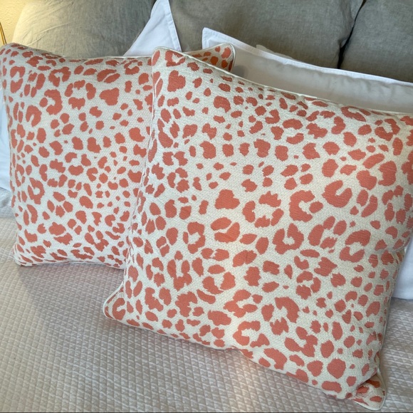 Pier 1 Accents Pier Throw Pillows Coral Pink Poshmark